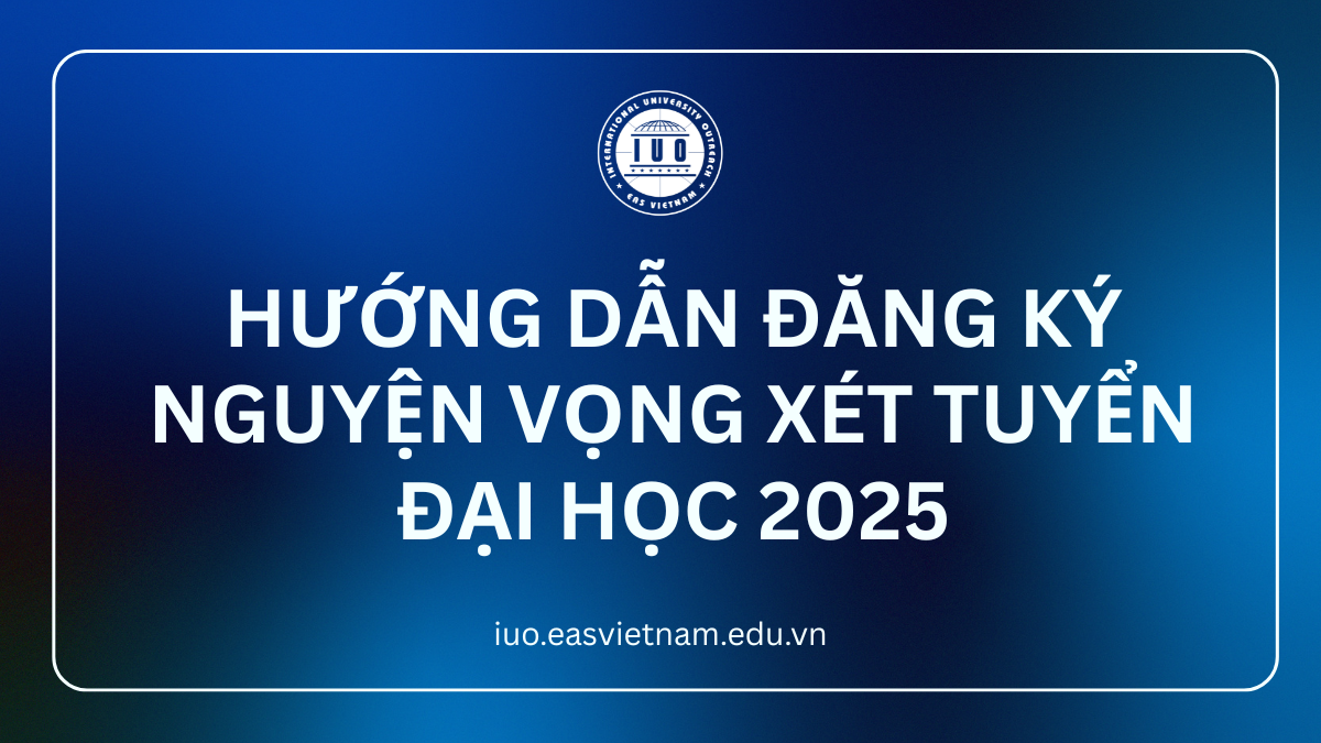 Hướng Dẫn đăng Ký Nguyện Vọng Xét Tuyển đại Học